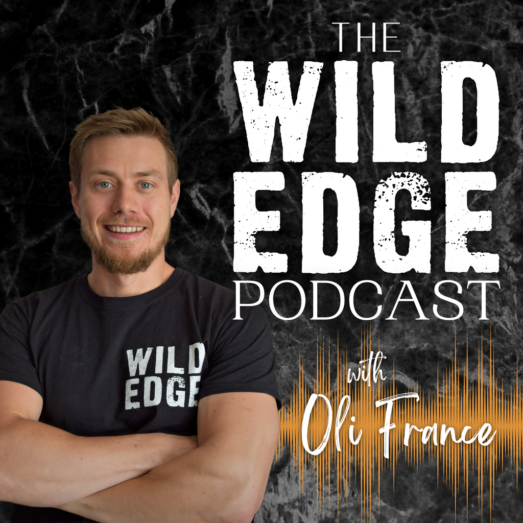 The Wild Edge Podcast with Oli France Logo